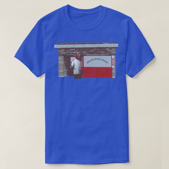 T-shirt Rhubarber shop (Design devant)