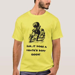 T-shirt Rhum pour des pirates