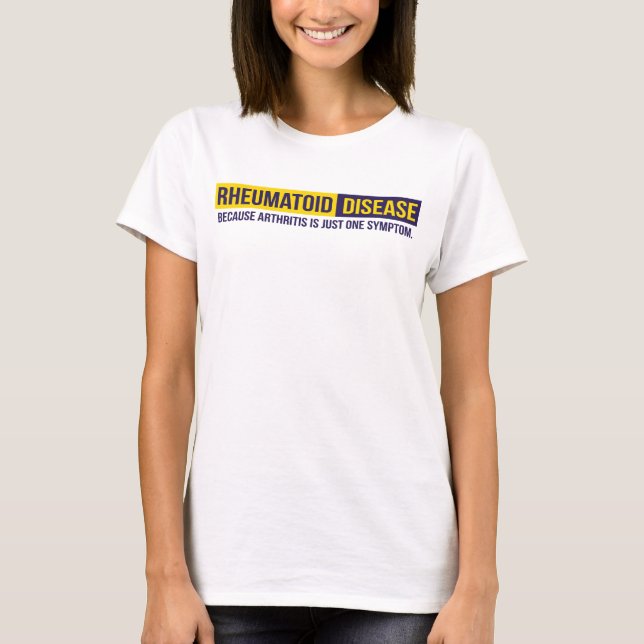 T-shirt rhumatoïde de la maladie (Devant)