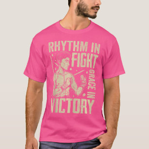 T-shirt Rhythme Dans La Lutte Grace Dans La Victoire Muay
