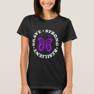 T-shirt Ribb Fibro résistant à la résistance à la fibromya