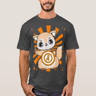 T-shirt Ribbon Cute Et Orange Pour La Sensibilisation À La