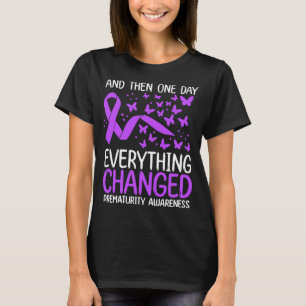 T-shirt Ribbon de guerre Preemie Lutte contre la prématur