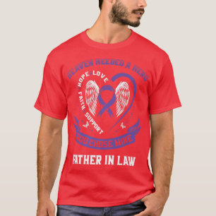 T-shirt Ribbon de sensibilisation au cancer pancréatique p