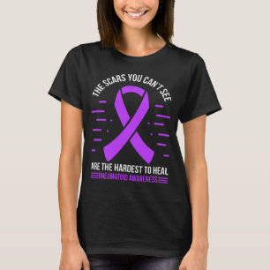 T-shirt Ribbon rhumatoïde de survie de l'arthrite rhumatoï