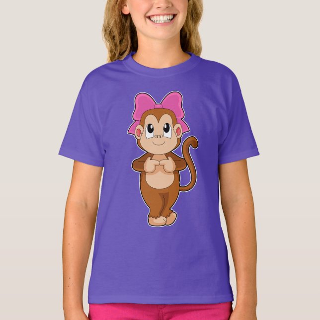 T-shirt Ribbon singe (Devant)