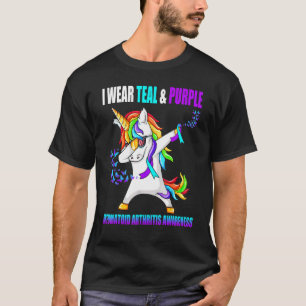 T-shirt Ribbon Unicorn de sensibilisation à l'arthrite rhu