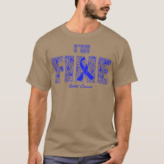 T-shirt Ribbons De Sensibilisation Au Cancer Rectal Dans C