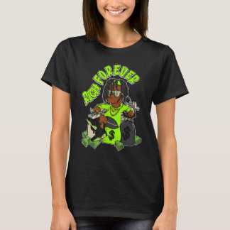 T-shirt Rich Forever Electric Green 6s Unisex Matching