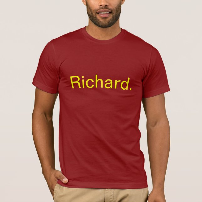 T-shirt Richard (Devant)