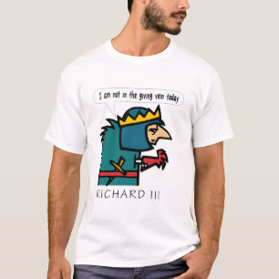 T-shirt Richard III de Shakespeare "Je ne suis pas dans le