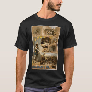 T-shirt Richard III de William Shakespeare annonçant