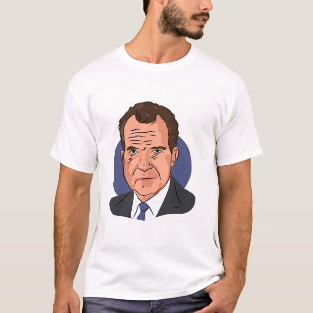 T-shirt Richard Nixon (Devant)