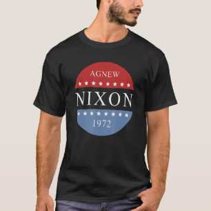 T-shirt Richard Nixon Agnew Nixon 1972 Campagne électorale