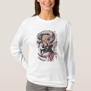 T-shirt Richard Wagner dédoublant le tambour d'oreille du