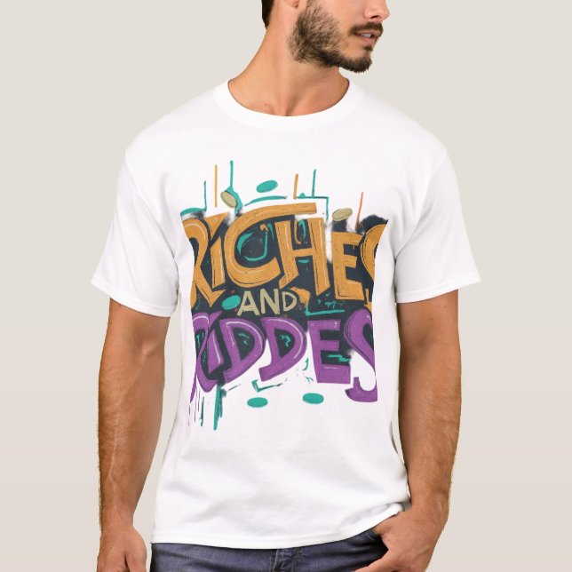 T-shirt Richesses et énigmes (Devant)