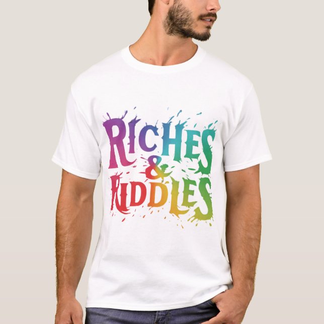T-shirt Richesses et énigmes (Devant)