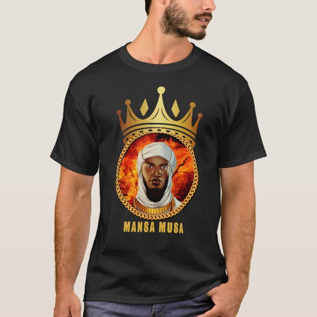 T-shirt Richest Black dans le monde (Devant)