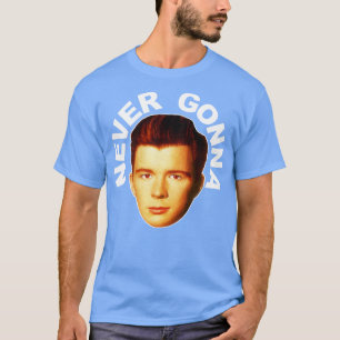 T-shirt Rick Astley Retro ne va jamais faire rouler FanArt