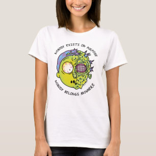 T-shirt RICK ET MORTY™   Citation de vol Stylisé Morty