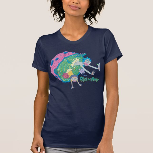 T-shirt RICK ET MORTY™ | Décrochage du portail infecté (Devant)