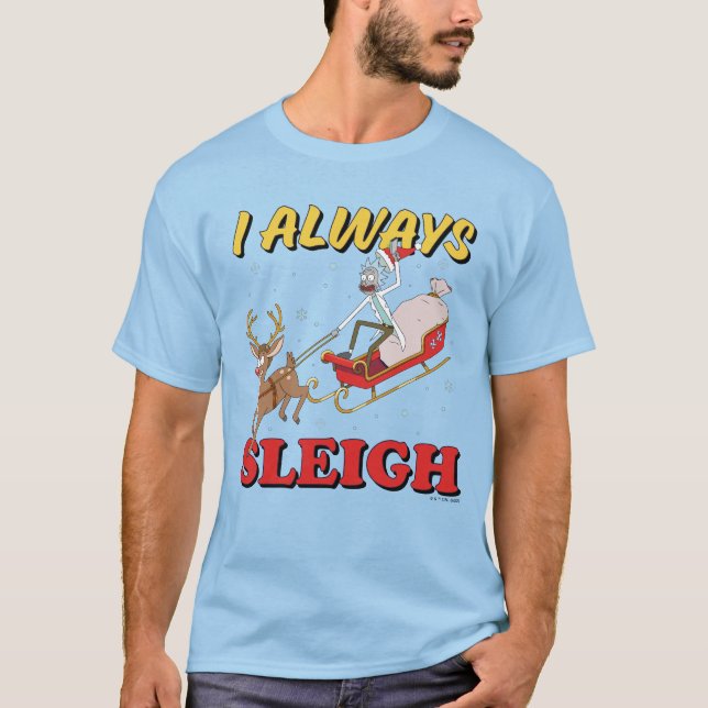 T-shirt Rick et Morty | J'ai toujours traîné (Devant)