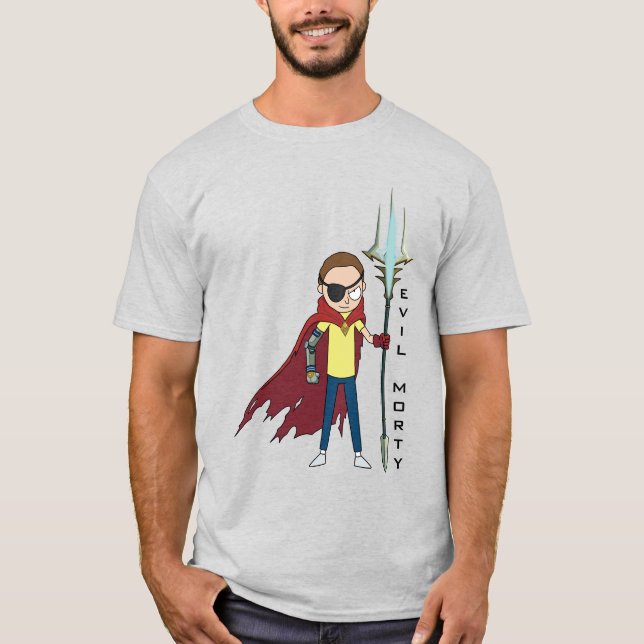 T-shirt RICK ET MORTY™ | Morty mal (Devant)