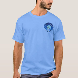 T-shirt RICK ET MORTY™   Motif des patchs d'espace externe