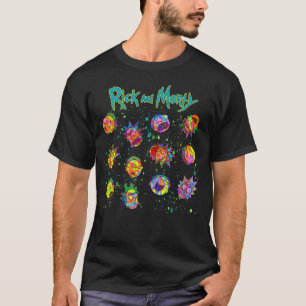 T-shirt RICK ET MORTY™   Motif psychédélique