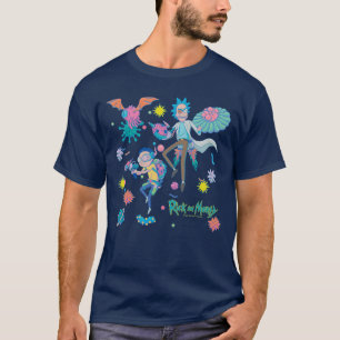 T-shirt RICK ET MORTY™ Parmi les Motifs de cellules in