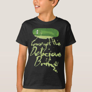 T-shirt Rick et Morty Pickle Rick Brine