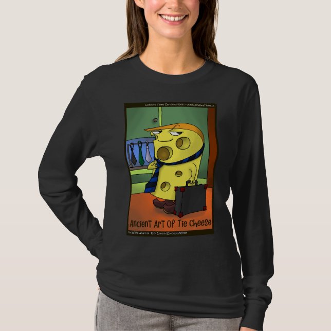 T-shirt Rick London Art Ancien De La Cravate Fromage Comiq (Devant)