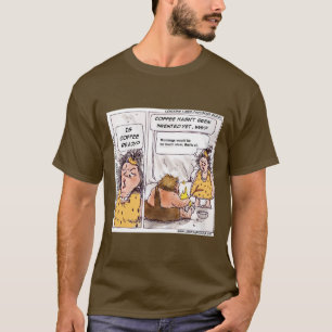 T-shirt Rick London Café Préhistorique Dessin Animé Drôle