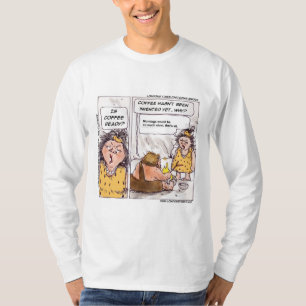 T-shirt Rick London Café Préhistorique Dessin Animé Drôle