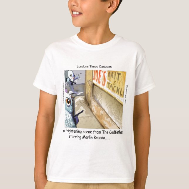 T-shirt Rick London Fish Mafia Dons Drôle (Devant)