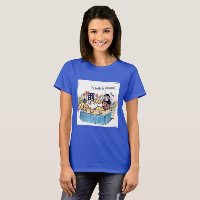 T-shirt Rick London Funky So Natural Old Hippie Funeral (Devant entier)