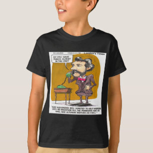 T-shirt Rick London Funny Alexander Bell Téléphone Prank