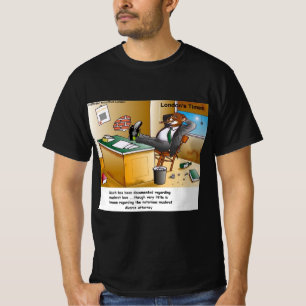 T-shirt Rick London Muskrat Divorce Attorney Comic