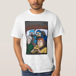 T-shirt Rick London Plongeurs Scuba Drôles Comic