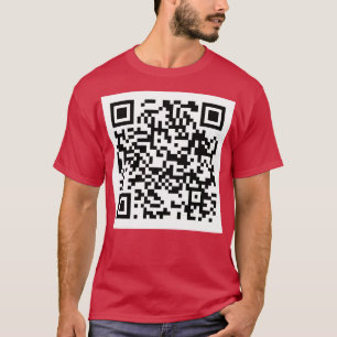 T-shirt Rick Roll Code QR Casquette
