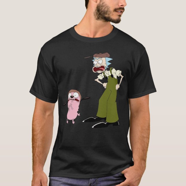 T-shirt Rick the Cowardly Farmer (Devant)