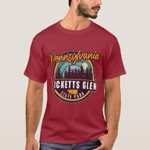 T-shirt Ricketts Glen State Park Pennsylvanie