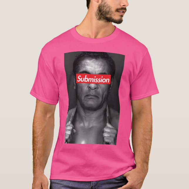 T-shirt Rickson Gracie Bjj Jiu-Jitsu Brésilien (Devant)
