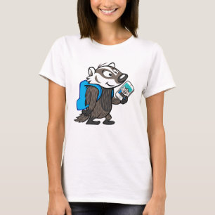 T-shirt Ricky Raccoon   Selfie Badger Boomer