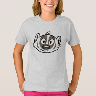 T-shirt Ricky Raccoon | Visage de Badger Boomer