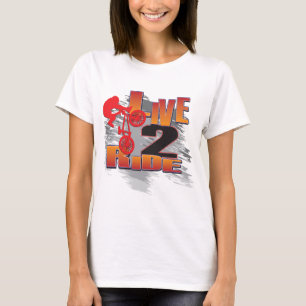 T-shirt Ride 2 Vélo BMX Live