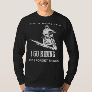 T-shirt Ride & Chuckle : Drôle d'équitation Slogan Tee - D