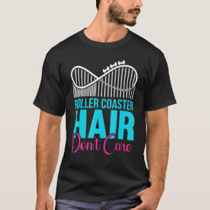 T-shirt Ride Dessous de verre Cheveux Pas de soins Roller 
