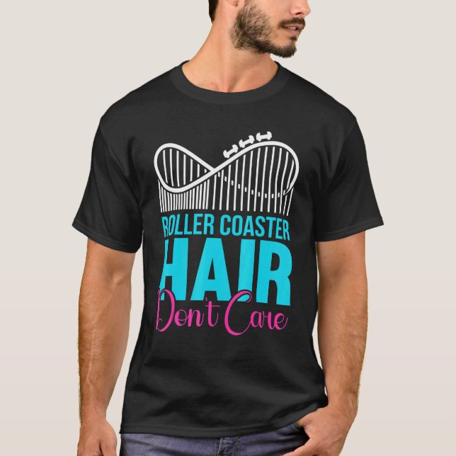 T-shirt Ride Dessous de verre Cheveux Pas de soins Roller  (Devant)