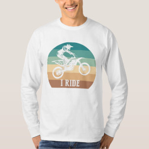 T-shirt Ride in Style : C'est ce que je fais, I Dirtbik